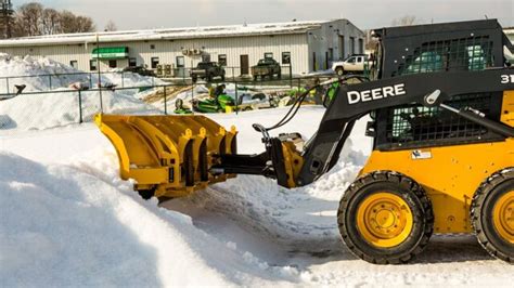 how to make a skid steer plow|skid steer mount snow plow.